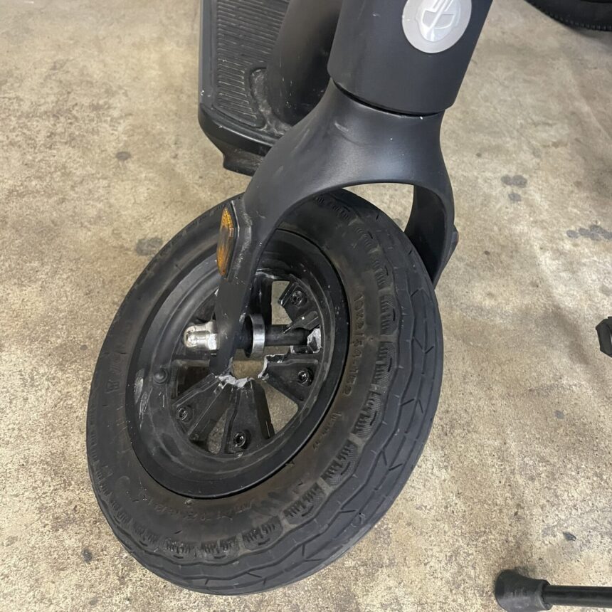 Crash Damaged eScooter